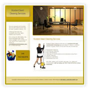 Web Design for Cleaning company