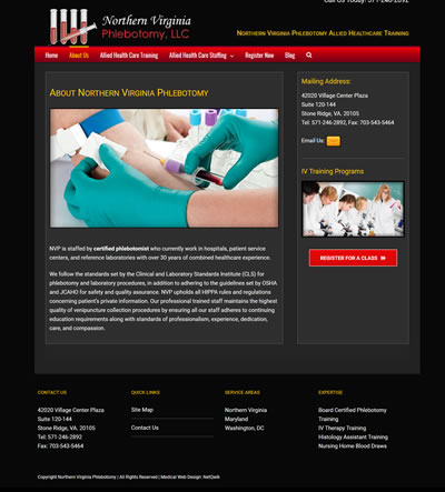 Medical Website Design Virginia