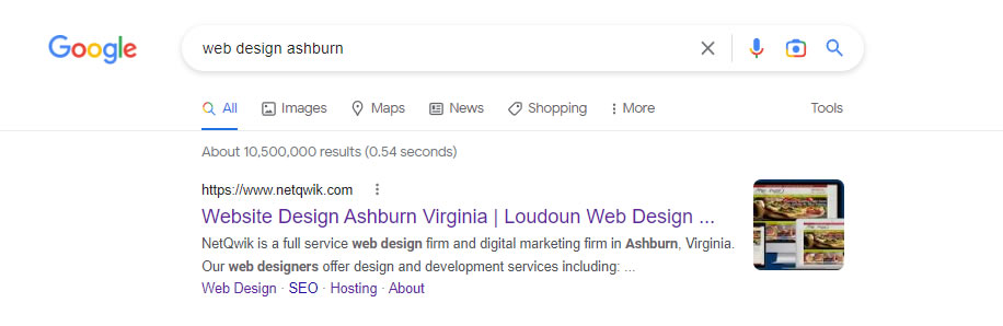Web Design Ashburn