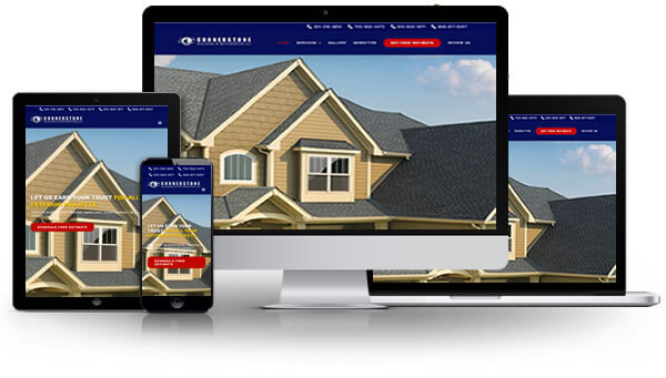 Roofing Contractor Website Design