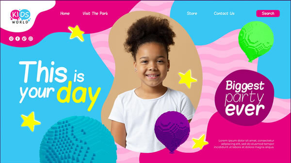 Day Care Website Design